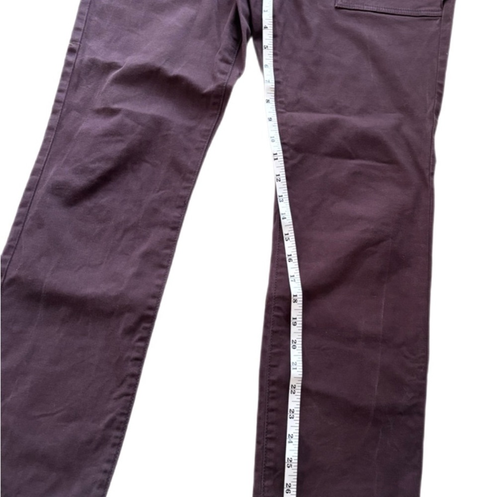 Cabi Carpenter Straight-Leg Pants Size 8 Plum Purple - Picture 6 of 6